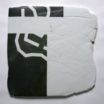 Territori assenyalat XXXI, porcellana, 30 x 30 x 1 cm., 2013_w600_h600